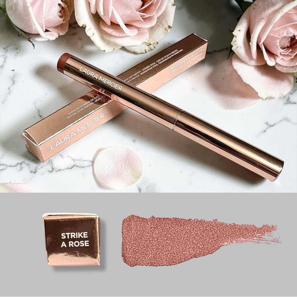 Laura Mercier Caviar Stick Eye Color in Strike a Rose